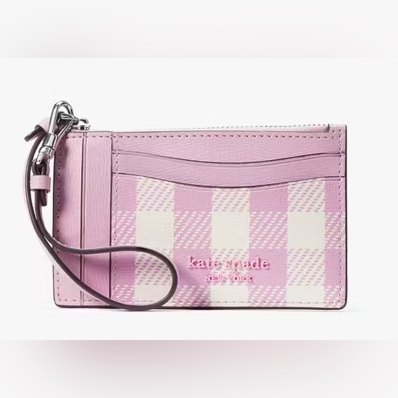 kate spade Accessories - Kate Spade New York
MORGAN GINGHAM FIELD CARD CASE WRISTLET